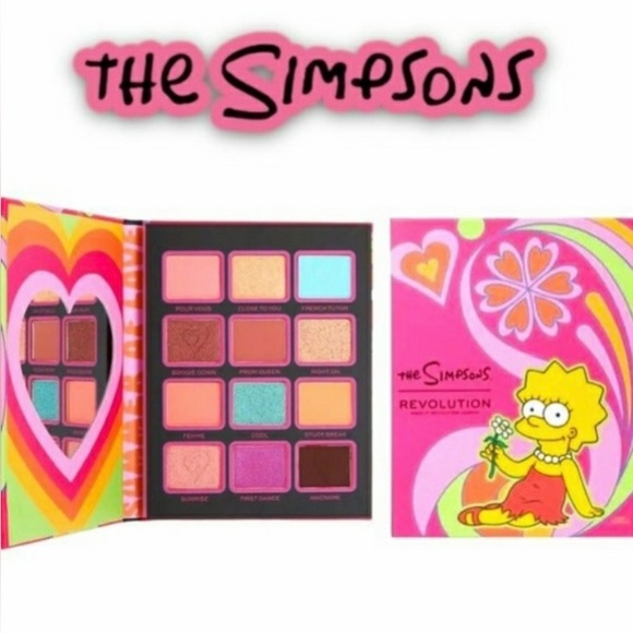 Makeup Revolution | Makeup | The Simpsons Summer Of Love Lisa Eyeshadow ...